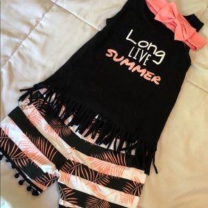 Girls 3 piece outfit